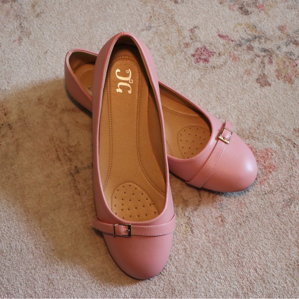 Elegant Pink Ballet Flats